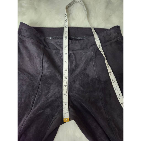 Calvin Klein Womens Leggings‎ Black Mid Rise Stretch Full Length Rayon Blend S - Picture 4 of 7